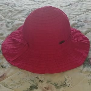 Pink Beach Hat